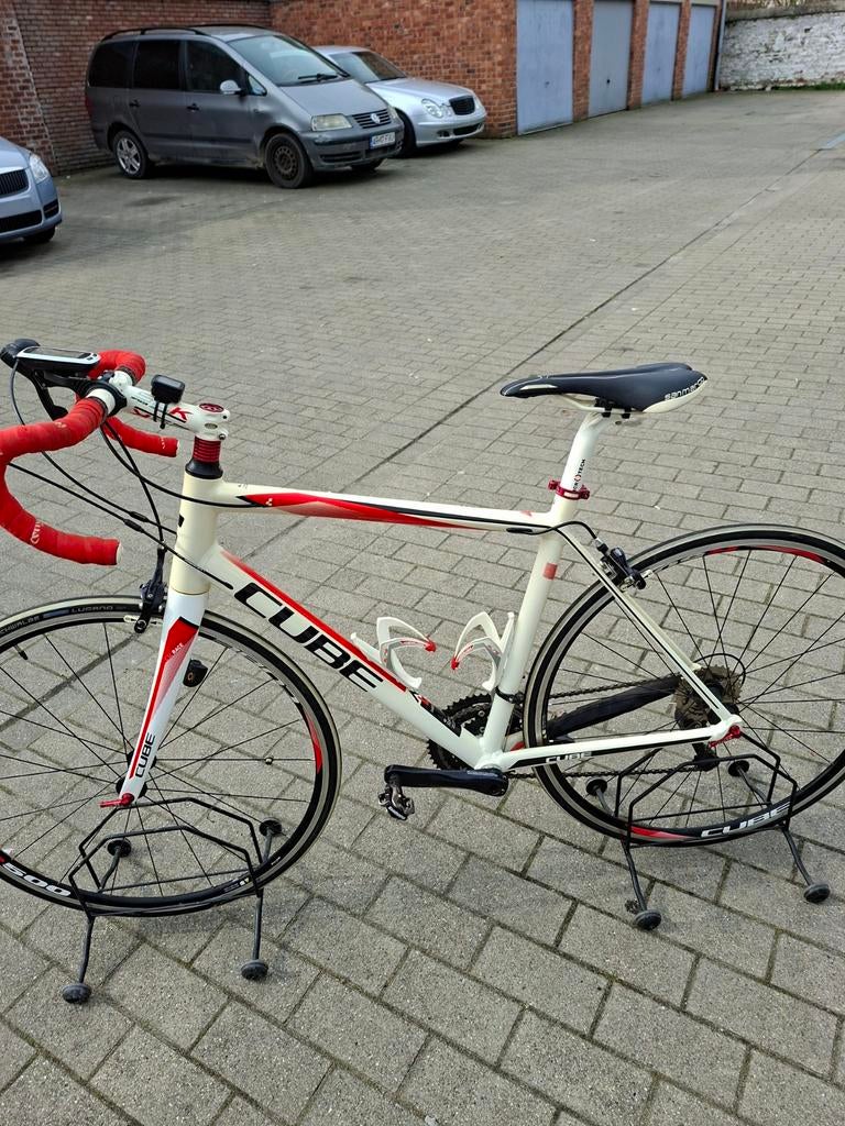 Koersfiets cube peloton maat 52, Ophalen, Carbon