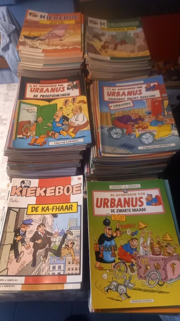 Allerlei strips, Boeken, Ophalen