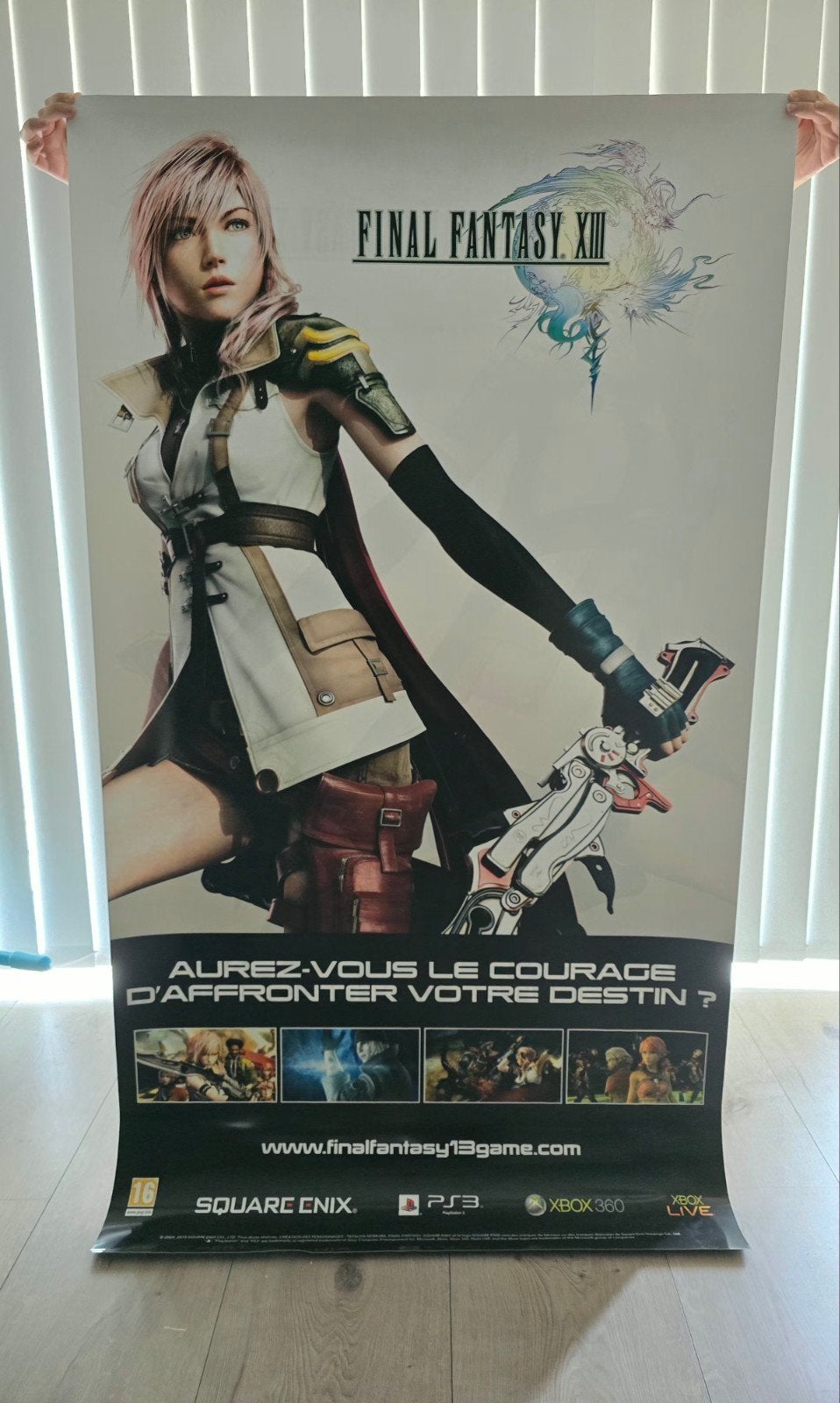 Poster promotionnel Final Fantasy, Consoles de jeu & Jeux vidéo, Consoles de jeu | Sony PlayStation 3, Enlèvement ou Envoi