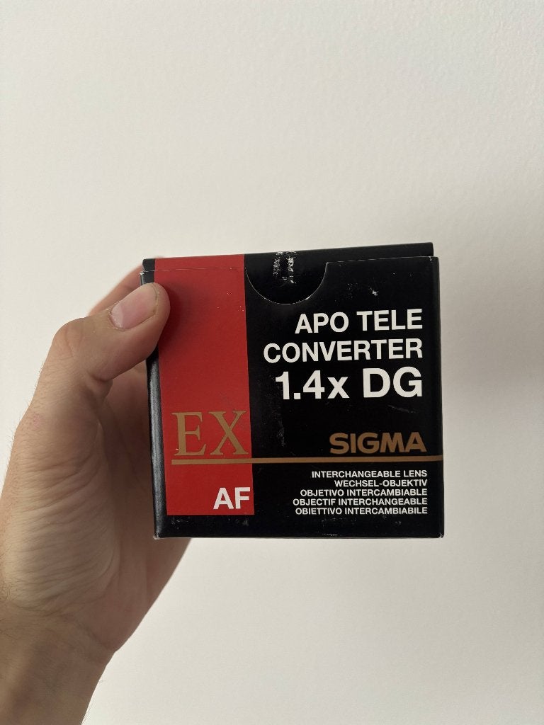 Sigma APO Teleconverter 1,4x DG Monture Canon, Enlèvement ou Envoi, Utilisé, Autres types, Sigma