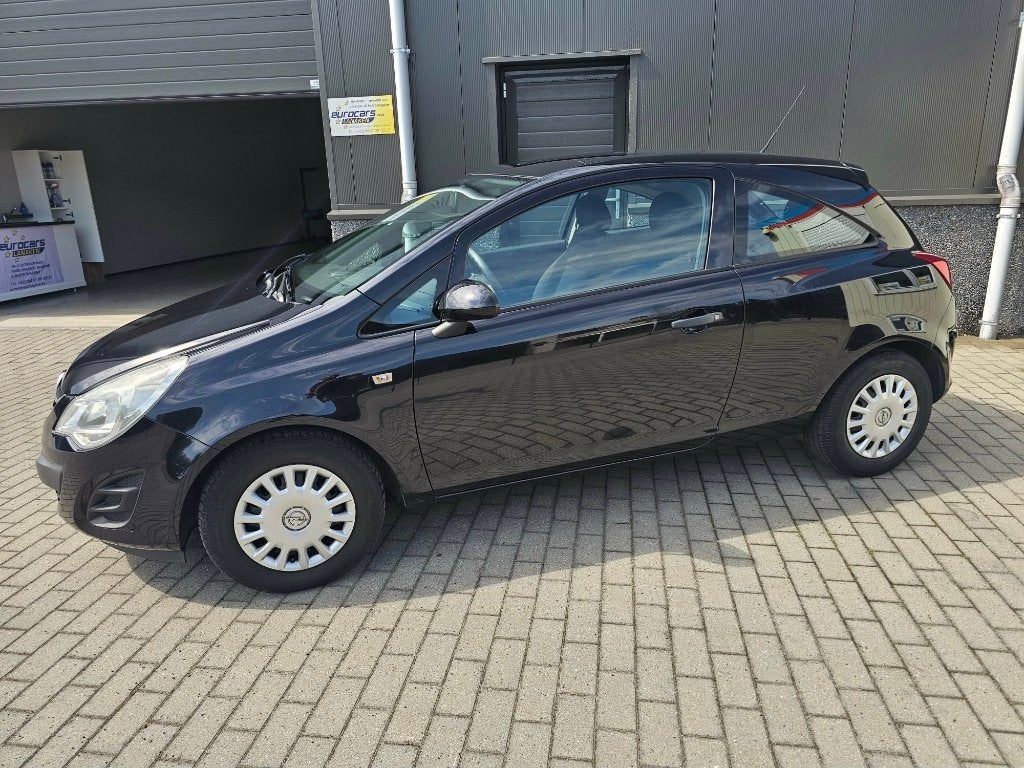 opel corsa 1.0 benz 85.000km, Auto's, Opel, 4 zetels, Stof, Elektrische ramen, Zwart