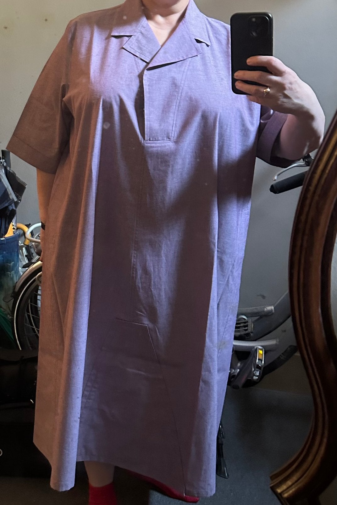 Nouvelle robe, modèle MR, taille 50, Enlèvement ou Envoi, Neuf, Violet, Robe