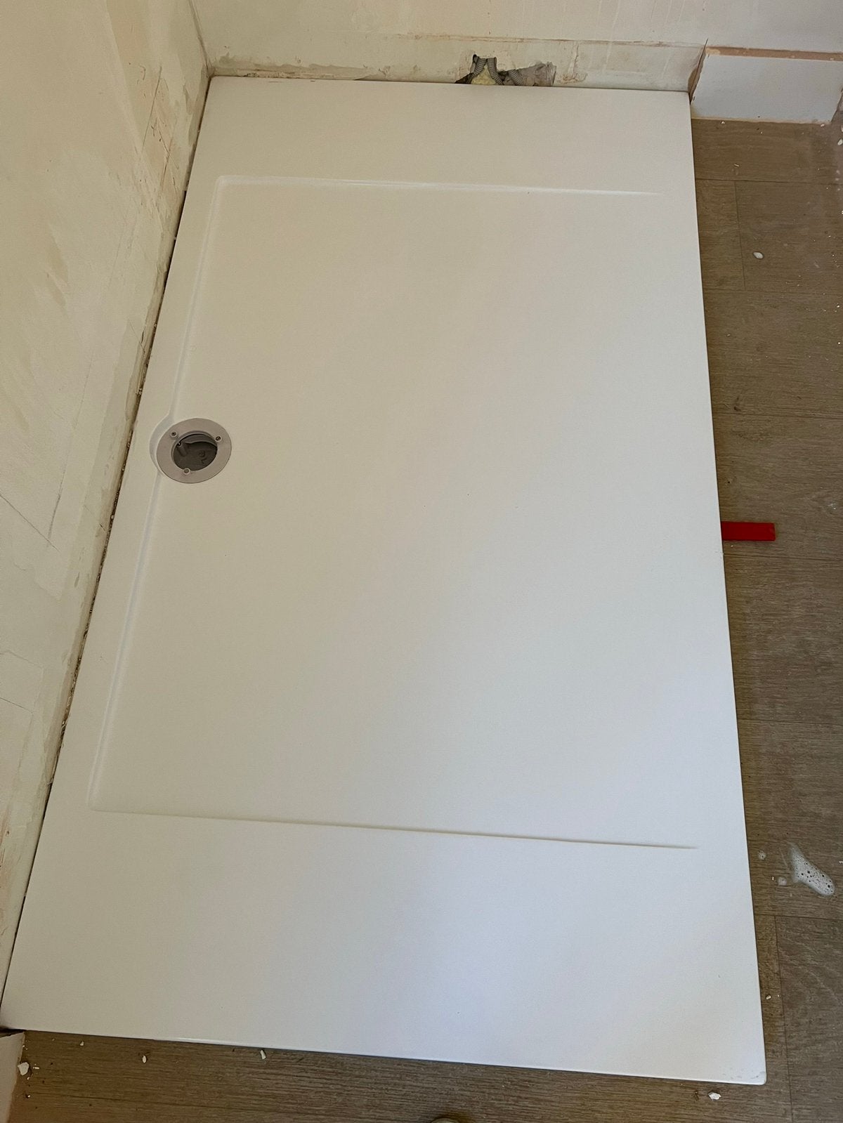 Receveur de douche Allibert Slim polybéton blanc -160x90x4cm, Enlèvement, Comme neuf