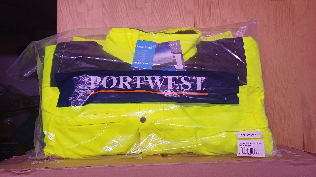Fluo-Bomber Jacket..., Bricolage & Construction, Vêtements de sécurité, Enlèvement, Neuf
