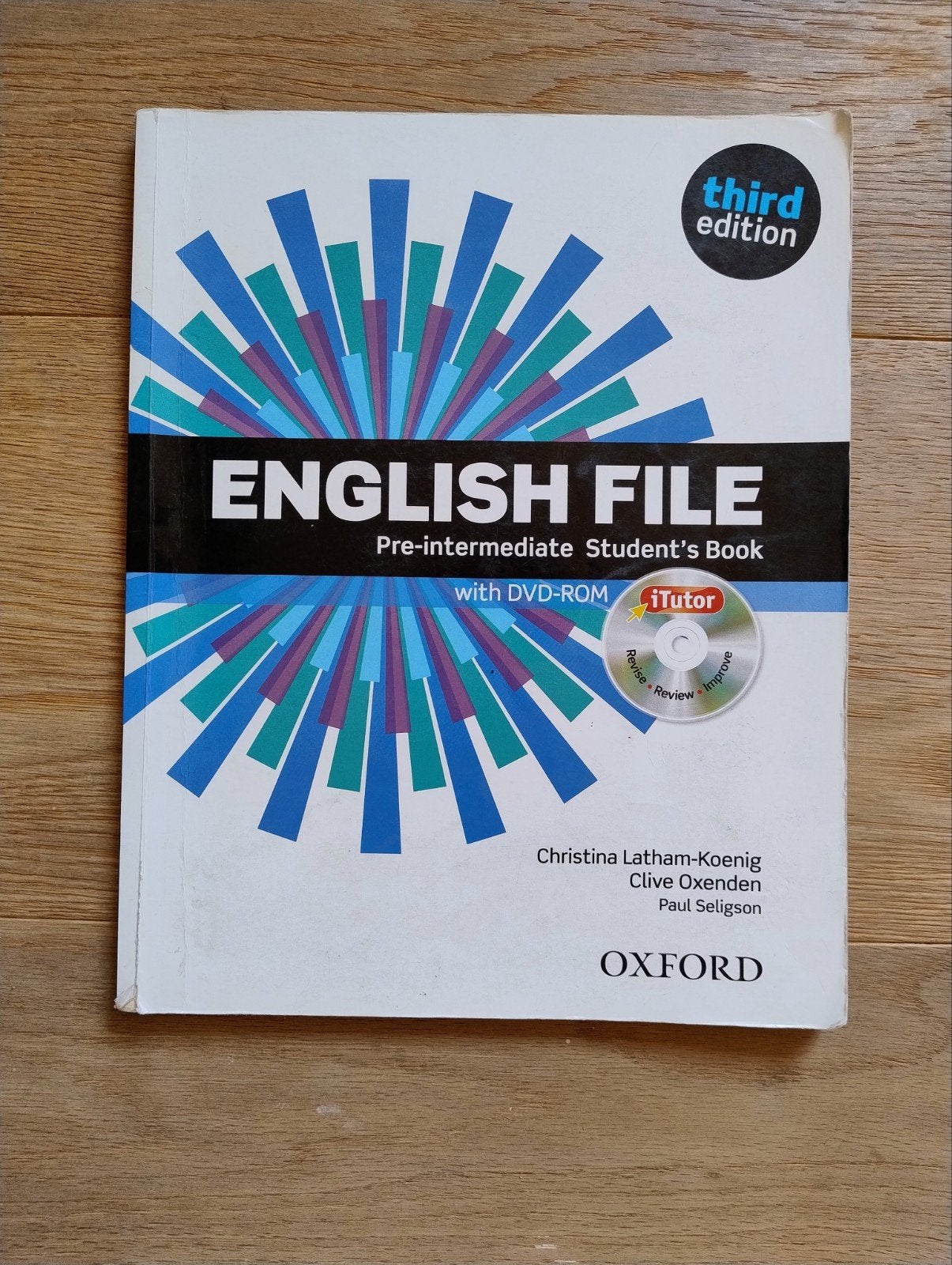 English file 4ème secondaire, Livres, Livres scolaires, Oxford university press, Anglais, Enlèvement, Utilisé
