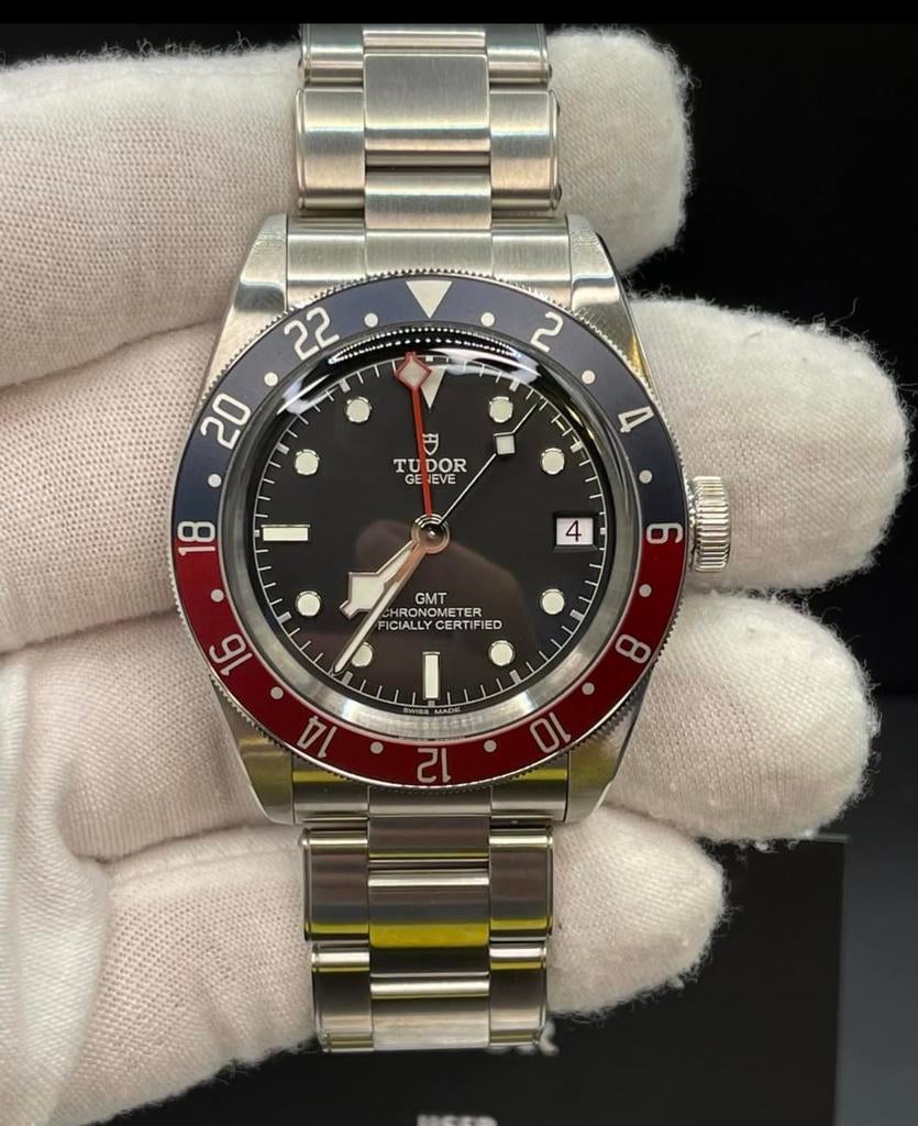 Tudor Black Bay GMT 41 mm, Ophalen of Verzenden, Zo goed als nieuw