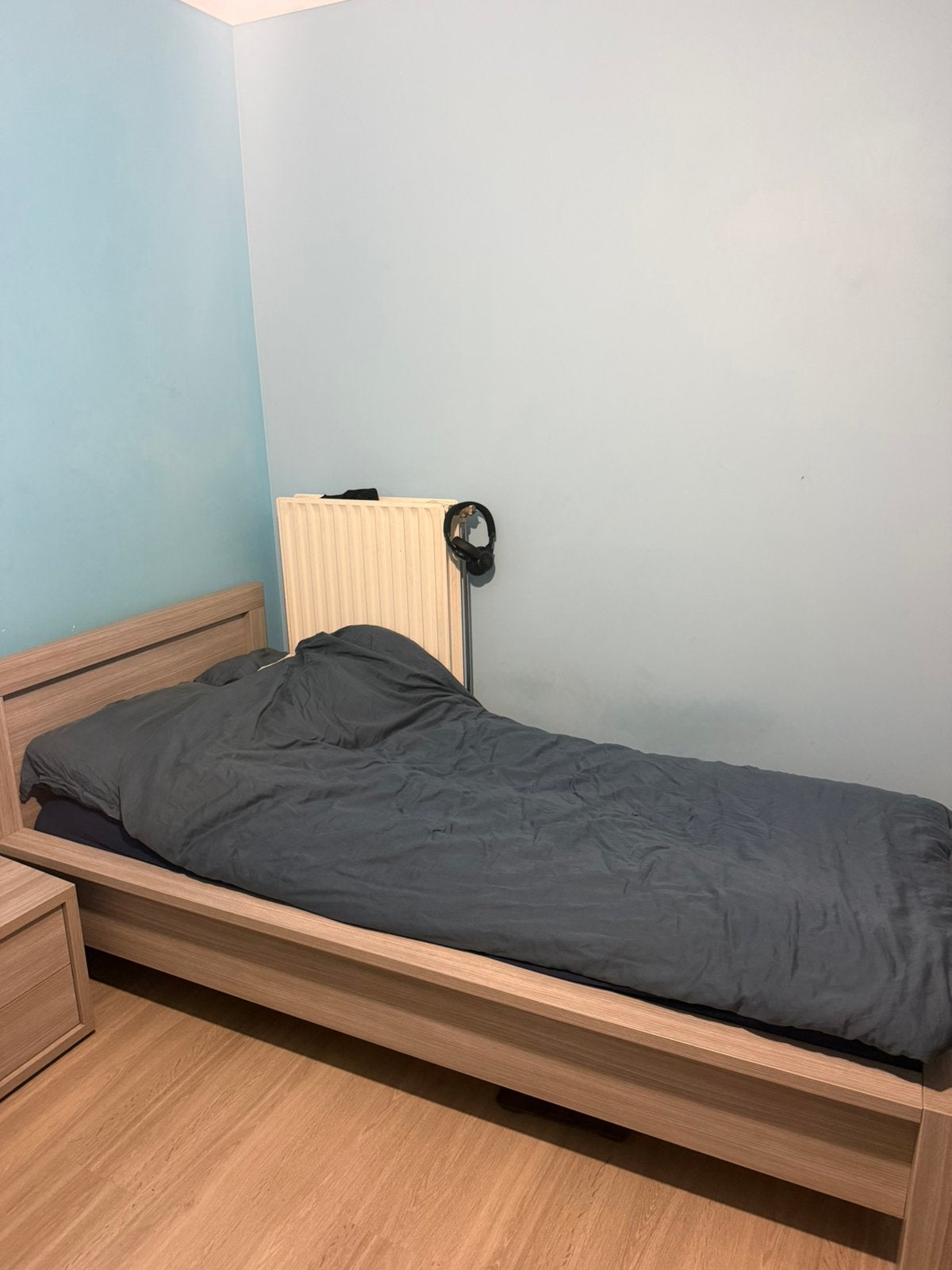 Bed, Huis en Inrichting, Ophalen, Zo goed als nieuw, 200 cm, 90 cm