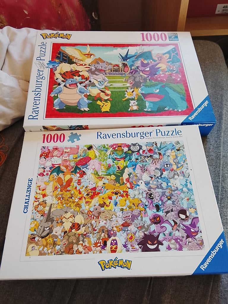 2 puzzels van pokemon, Enlèvement ou Envoi