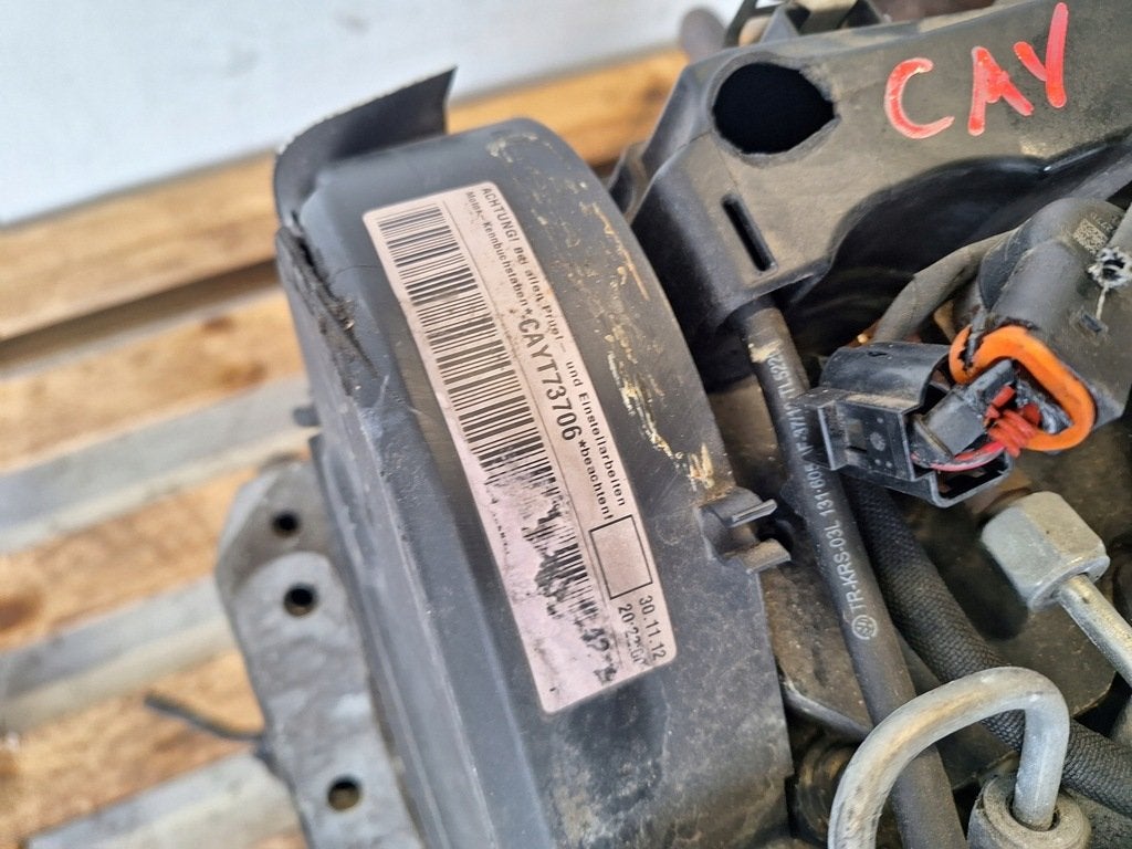 Moteur CAYD Complet VW GOLF POLO CADDY JETTA, Envoi, Utilisé, Skoda