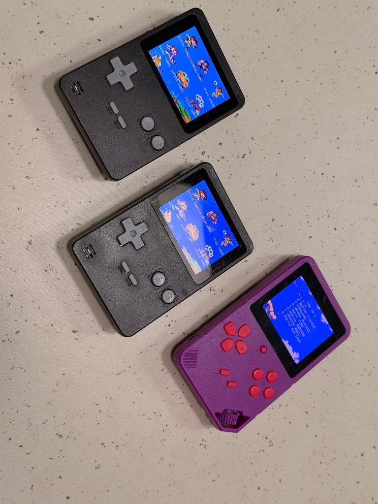 3 x Retro Gamer handheld, Games en Spelcomputers, Avontuur en Actie, Ophalen of Verzenden, Zo goed als nieuw, 3 spelers of meer