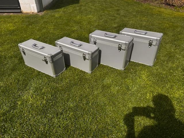 Flightcase 4 stuks, Muziek en Instrumenten, Behuizingen en Koffers, Ophalen, Zo goed als nieuw, Overige instrumenten, Flightcase