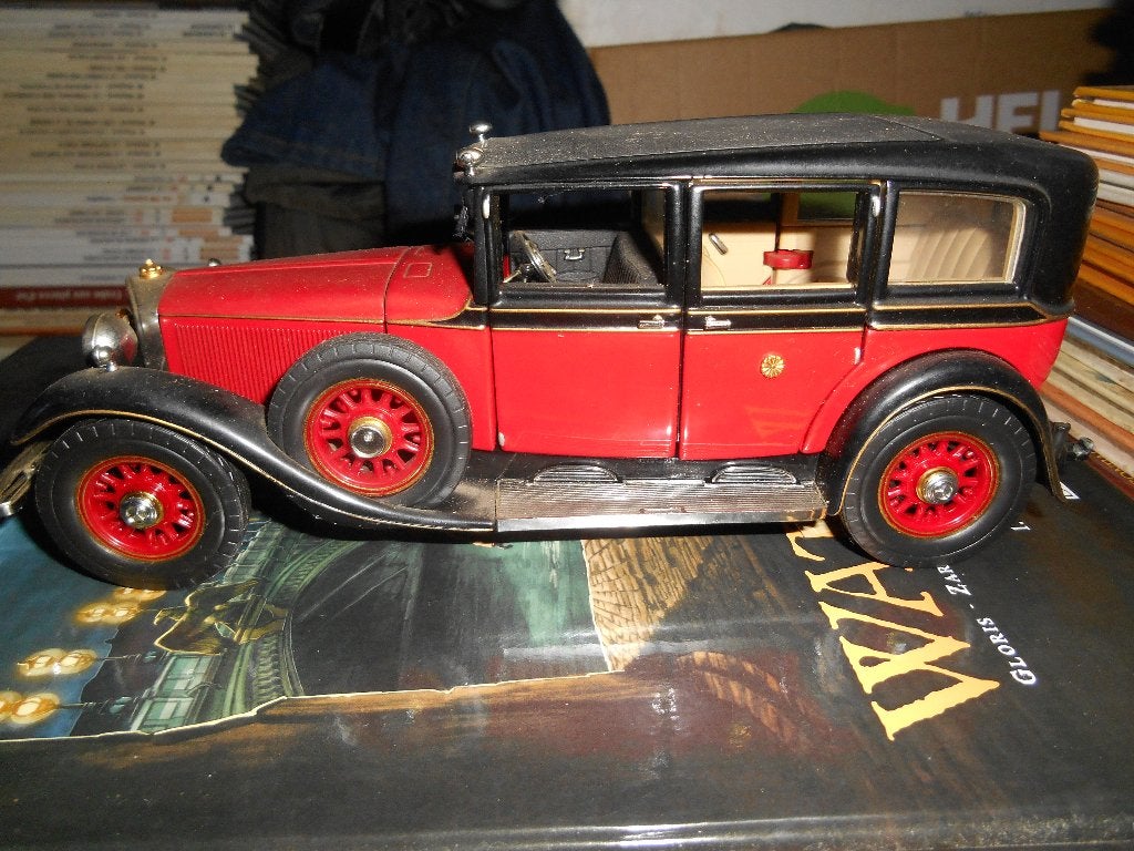 Franklin Mint 1/24 Mercedes 770K Grosser 1933, Hobby & Loisirs créatifs, Enlèvement ou Envoi
