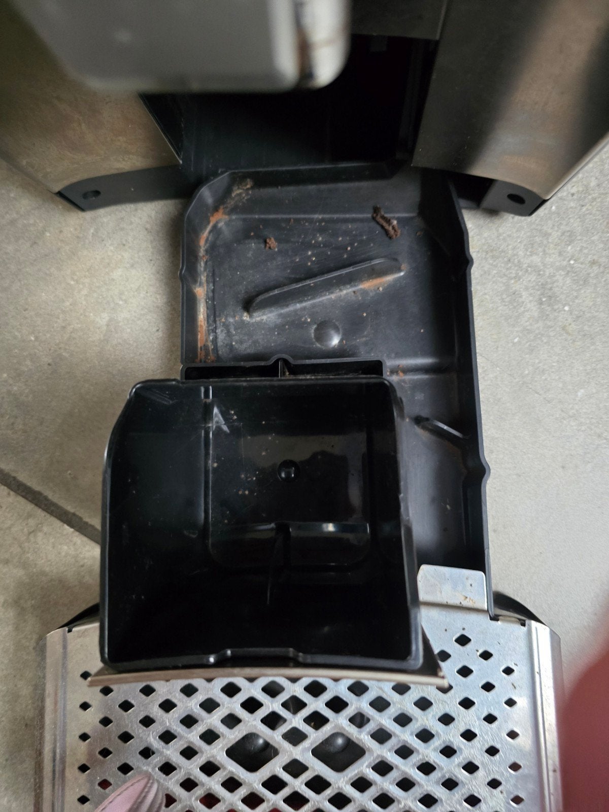 Vol automatisch koffie machine, Ophalen