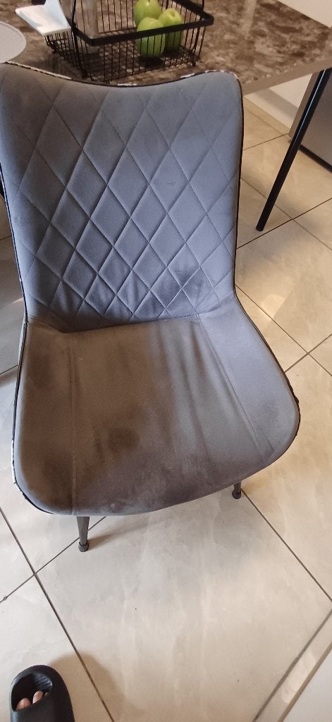 Chaise salle à manger 6x, Gris, Enlèvement, Classique, Cinq, Six Chaises ou plus