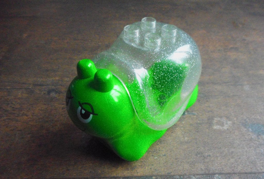 Lego Duplo Animal Snail with Movable Shell (zie foto's), Enlèvement ou Envoi, Utilisé, Briques en vrac, Duplo