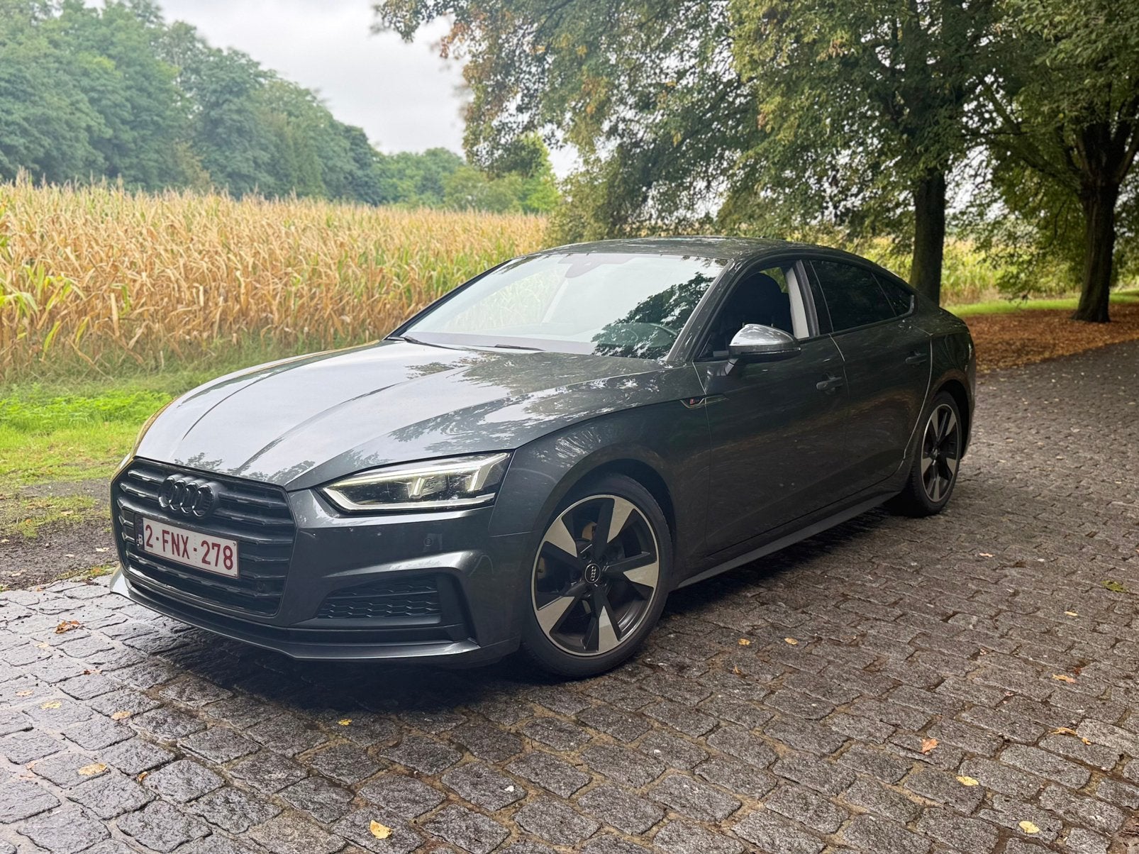 Audi a5 2.0 benzine CNG, Auto's, Euro 6, CNG (Aardgas), 5 deurs, Particulier