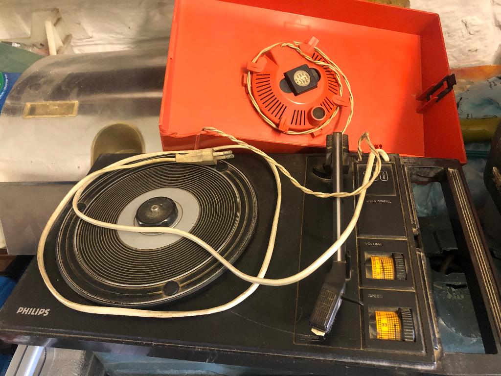 tourne disque, Enlèvement, Utilisé, Philips