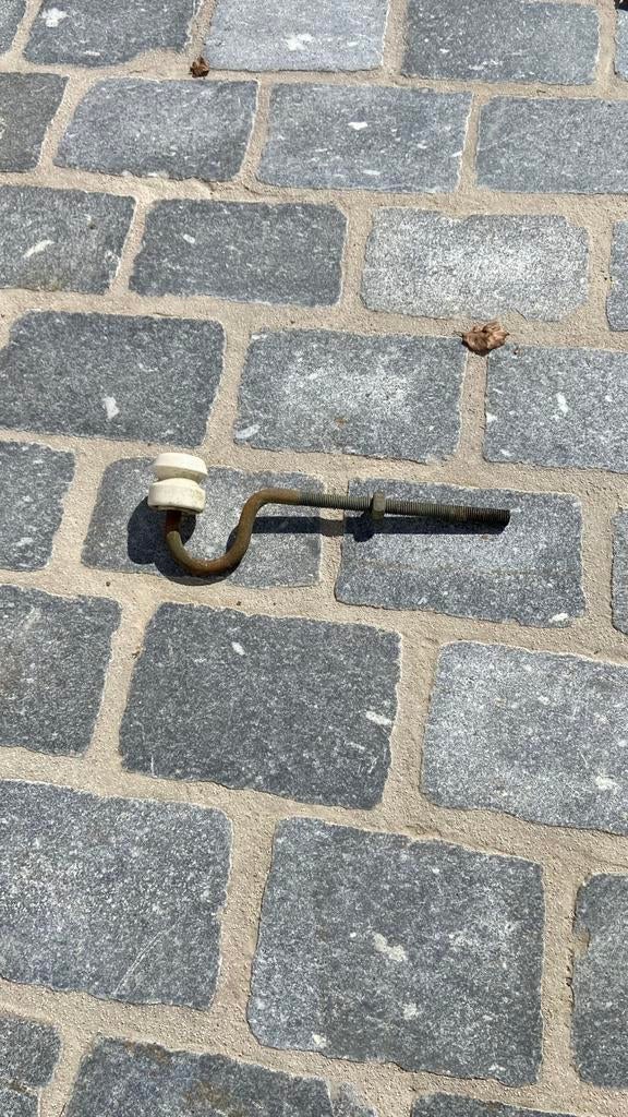 Oude grote antieke porseleinen Isolatoren., Ophalen