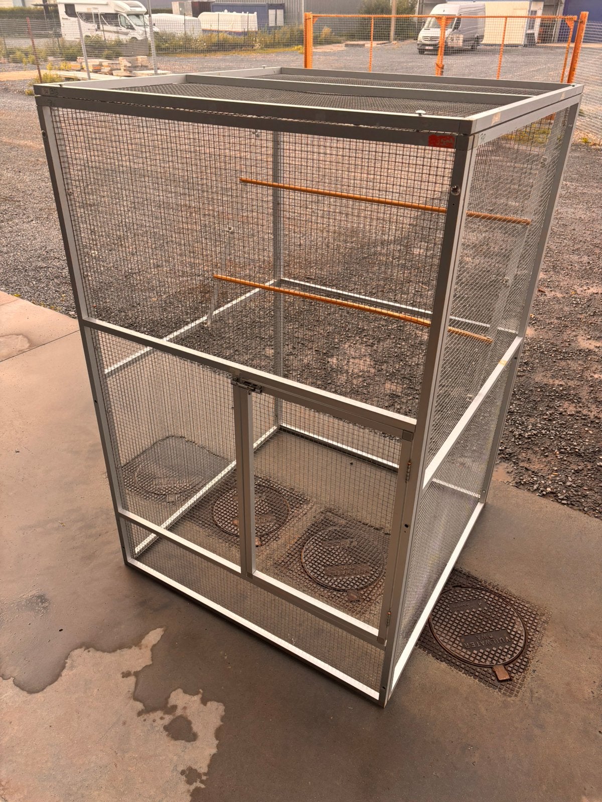 Volières / Uitvliegkooien, Dieren en Toebehoren, Ophalen, Gebruikt, Aluminium, Volière