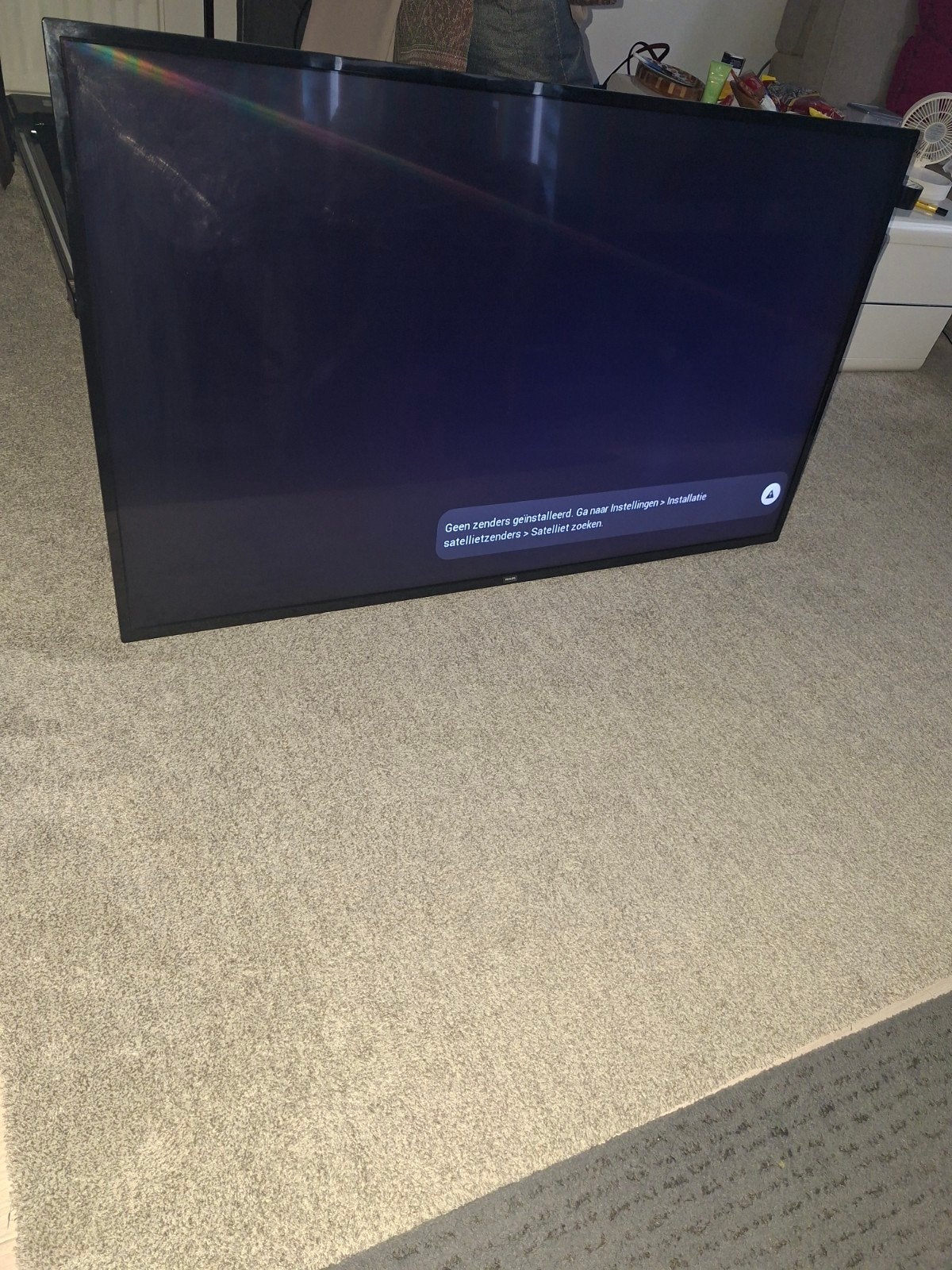 55 inch smart tv 4K Philips, Philips, Enlèvement, Utilisé, 100 cm ou plus