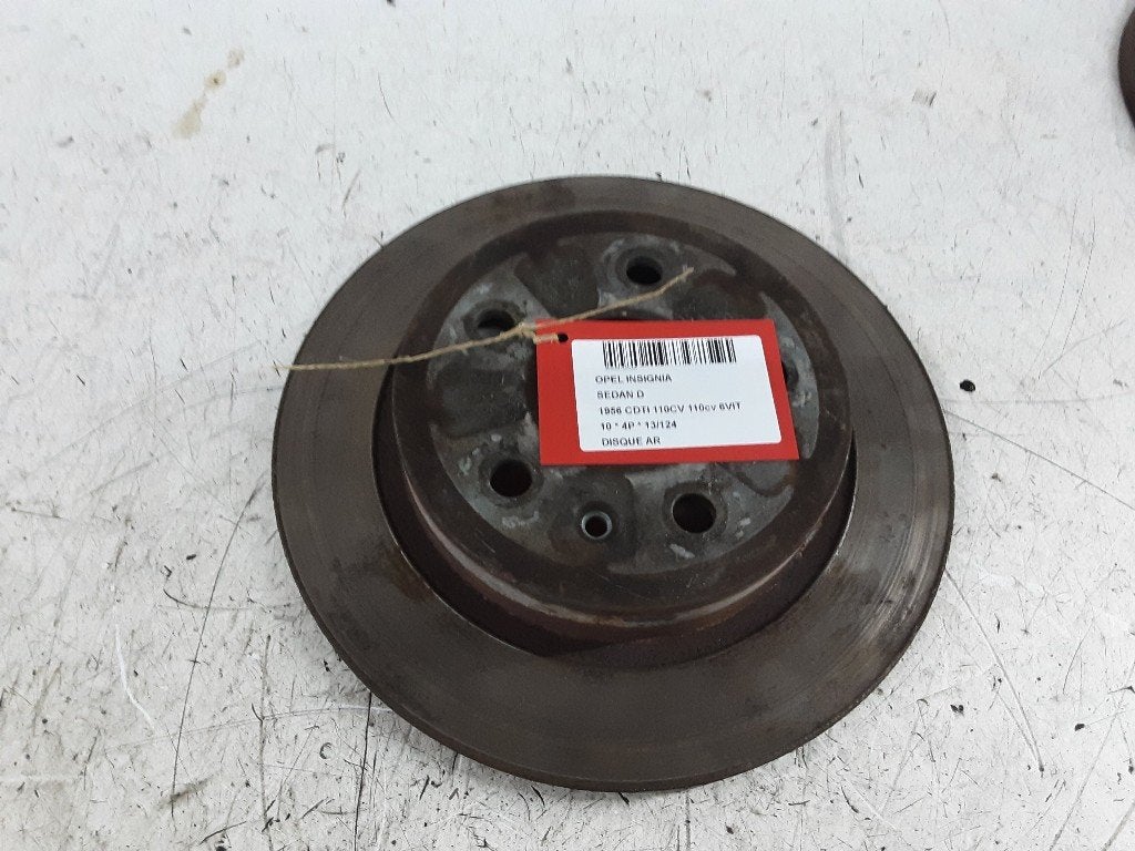 FREIN DISQUE ARRIÈRE Opel Insignia (01-2008/03-2017), Opel, Opel Automobile GmbH, Utilisé, Kontakt-opel@opel.com