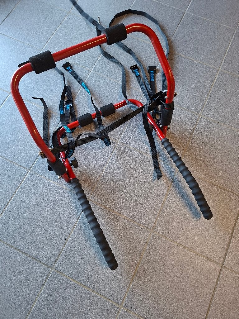 Fietsendrager Mottez voor achterklep, Auto diversen, Ophalen, 2 fietsen, Zo goed als nieuw, Achterklepdrager
