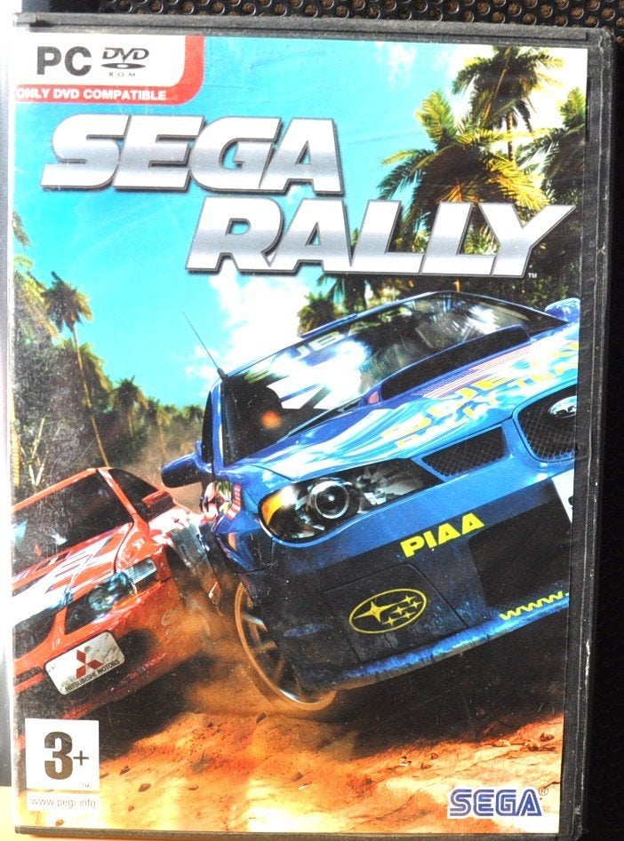 jeu pc dvd rom sega rally, Enlèvement ou Envoi, Course et Pilotage, Utilisé, À partir de 3 ans