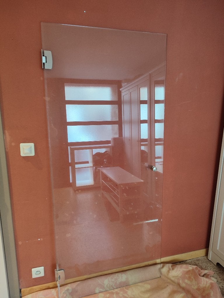 Porte de douche en verre 180 x 78,5, Enlèvement, Comme neuf, Verre, Douche