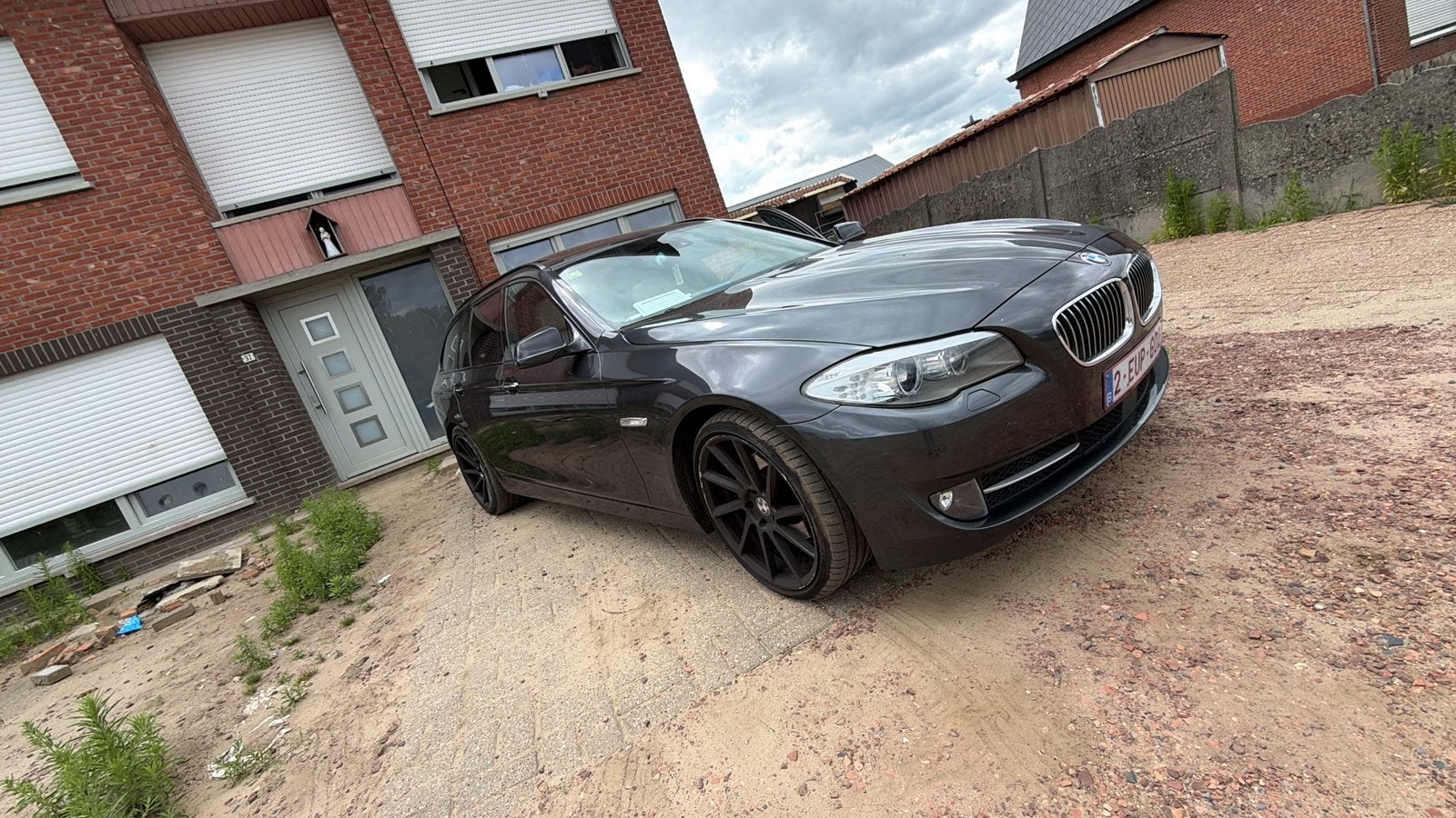 BMW 520 D 2011, Autos, Cuir, Euro 5, Beige, 5 portes