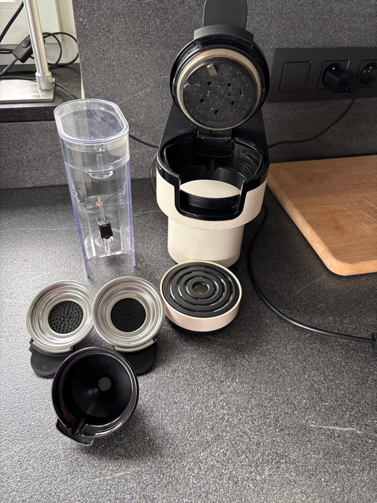 Philips Senseo, Ophalen, Gebruikt