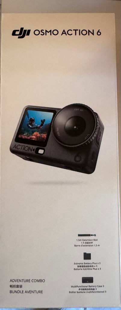 Dji Osmo Action 6, Ophalen of Verzenden, Zo goed als nieuw