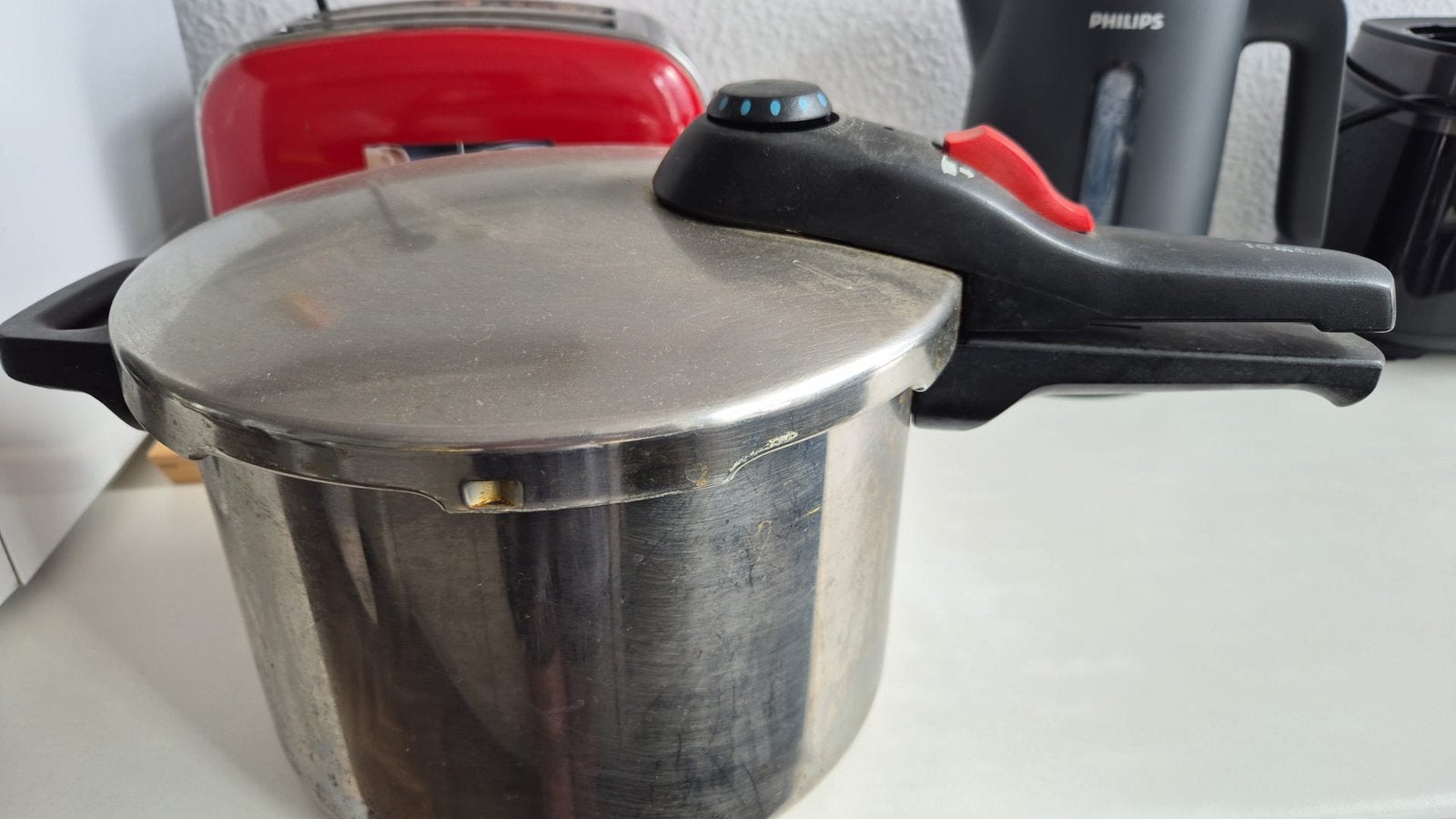 Snelkookpot, Maison & Meubles, Cuisine | Casseroles & Poêles, Enlèvement, Utilisé, Autocuiseur