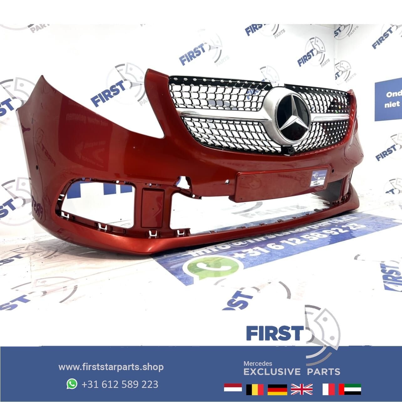 W447 BUMPER V KLASSE FACELIFT VOORBUMPER origineel Mercedes, Auto-onderdelen, Gebruikt, -, Voor, Ophalen of Verzenden