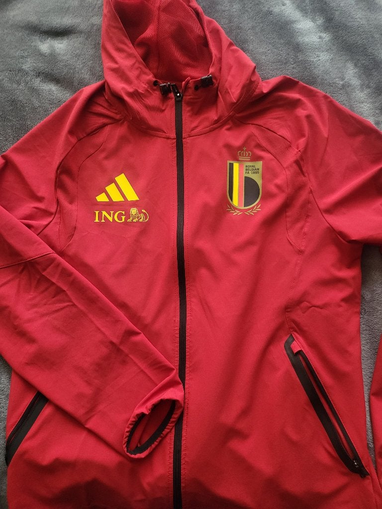 Coupe vent adidas diable rouge neuf, Taille L, Enlèvement ou Envoi, Neuf, Survêtement