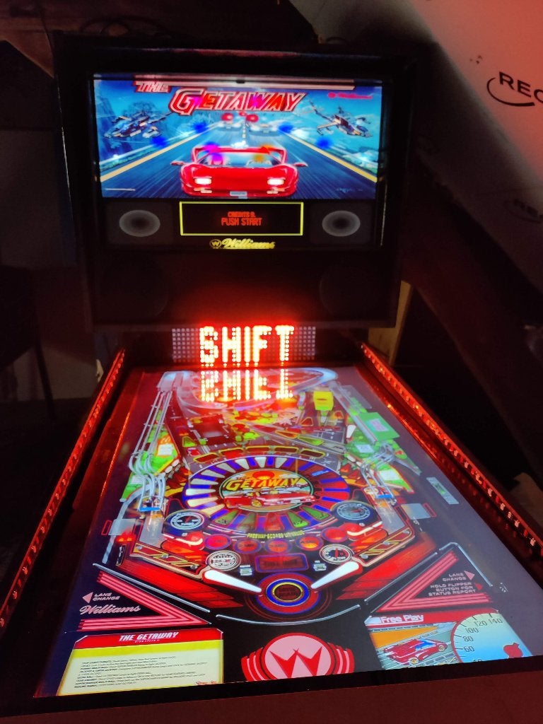 Flipper Pincab Virtuel avec 2 écrans, Collections, Autres marques, Flipper (jeu), Enlèvement, Utilisé