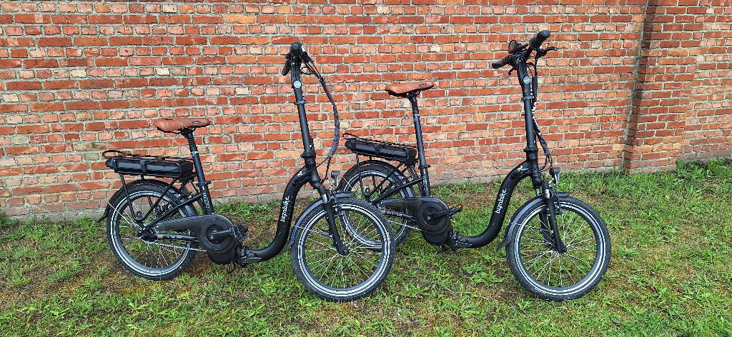 2 Elektrische vouwfietsen, Fietsen en Brommers, Ophalen, Zo goed als nieuw