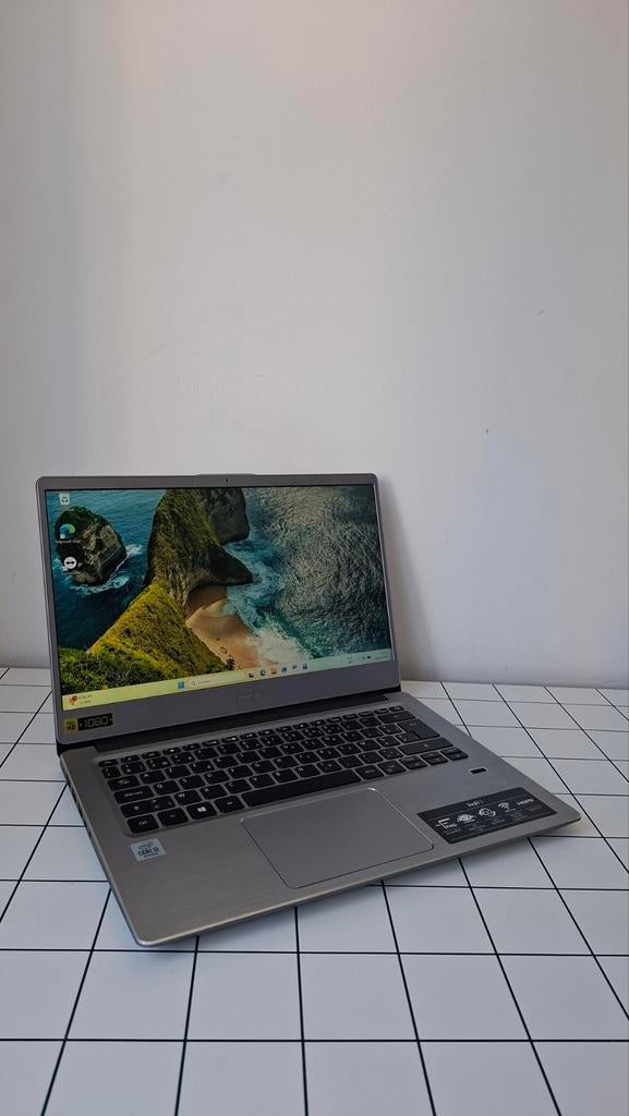 PC laptop Acer Swift SF314-58 Argent-État Neuf avec Garanti, Informatique & Logiciels, 14 pouces, Enlèvement, Azerty, 256 GB ou plus