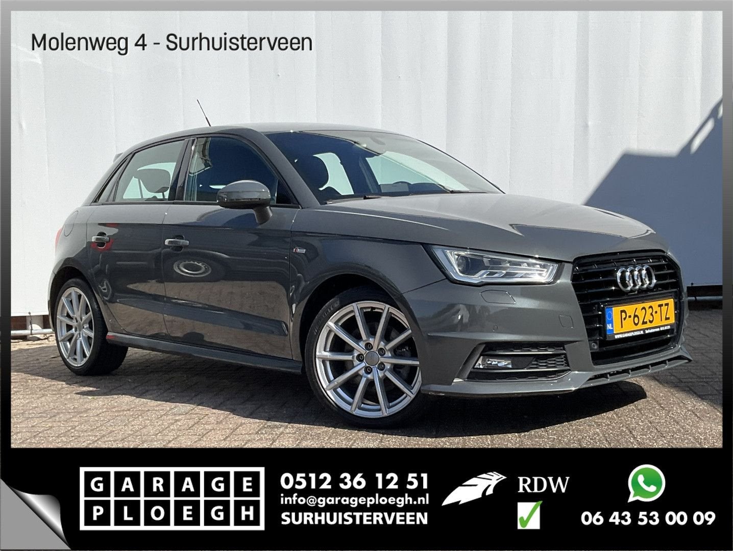 Audi A1 Sportback 1.6 TDI Sport Pro Line S-Line Automaat Cru, Automaat, A1, Navigatiesysteem, Bedrijf