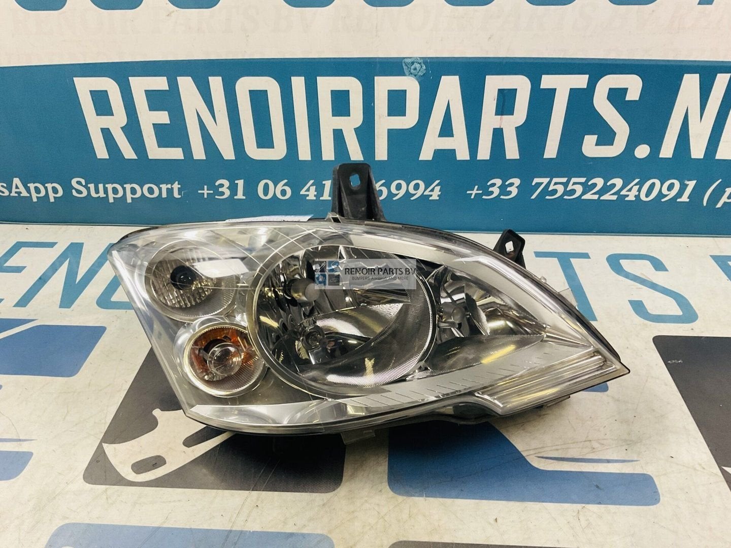Koplamp Mercedes Vito V Klasse W639 A6398201961 H7 Rechts 2-, Gebruikt, -, -, 6 maanden garantie