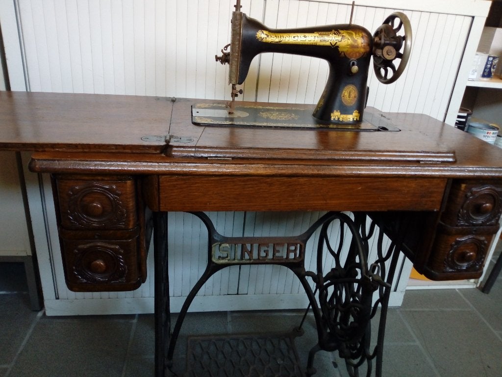 Naaimachine Singer, Antiek en Kunst, Ophalen