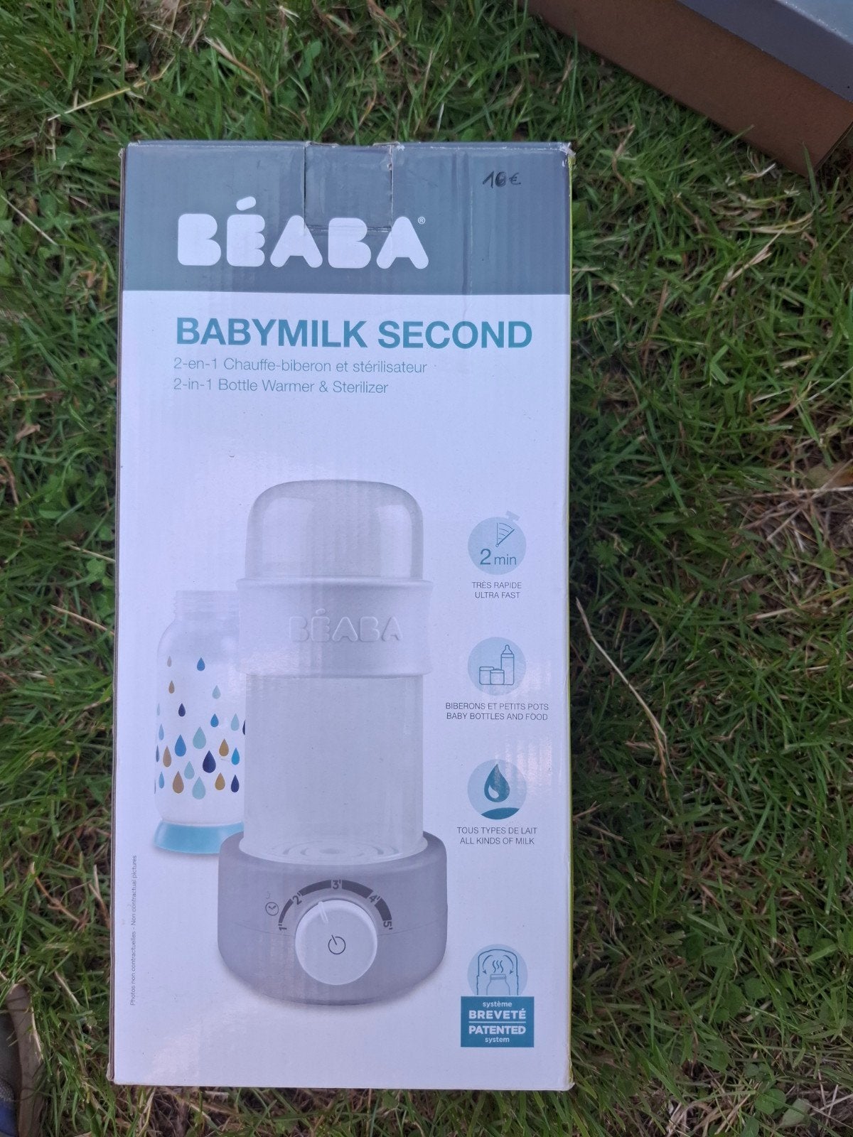 Béaba - Babymilk second, Enlèvement
