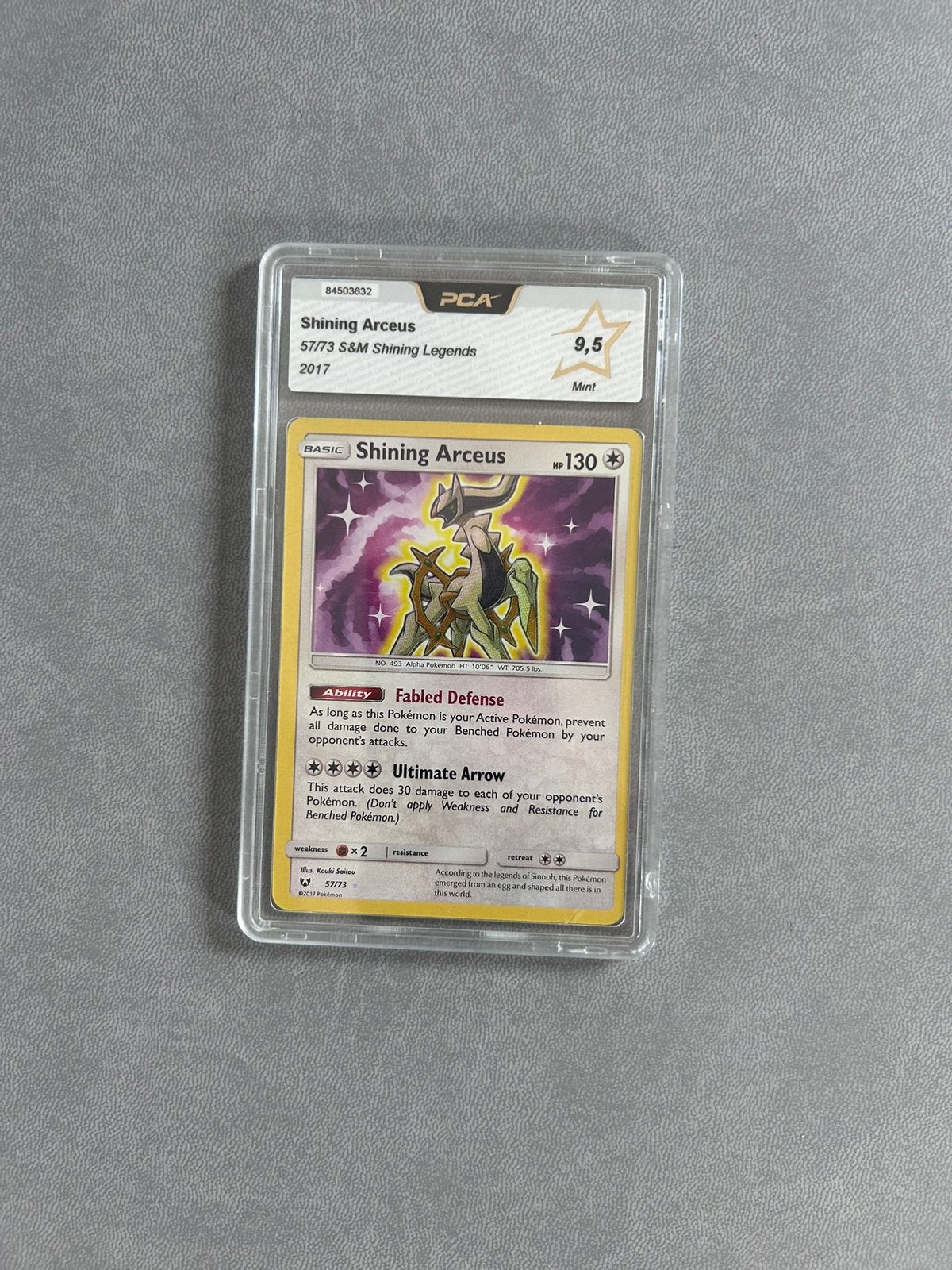 Pca 9,5 sining arceus, Ophalen of Verzenden, Zo goed als nieuw