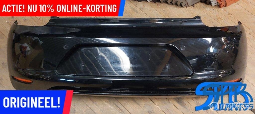 Scirocco III '08-'12 ACHTERBUMPER LC9X 4X PDC ACHTER BUMPER, Arrière, Volkswagen, Utilisé, Volkswagen