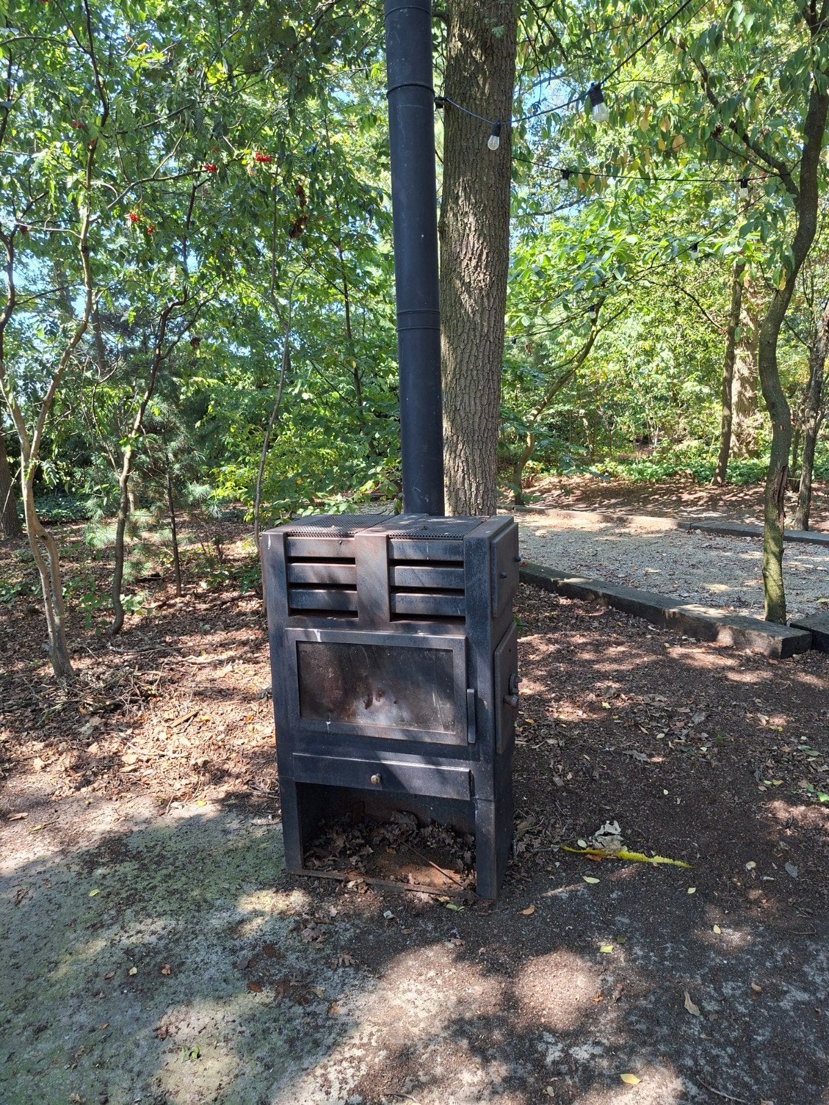buitenkachel cardoen, Tuin en Terras, Brandhout, Ophalen