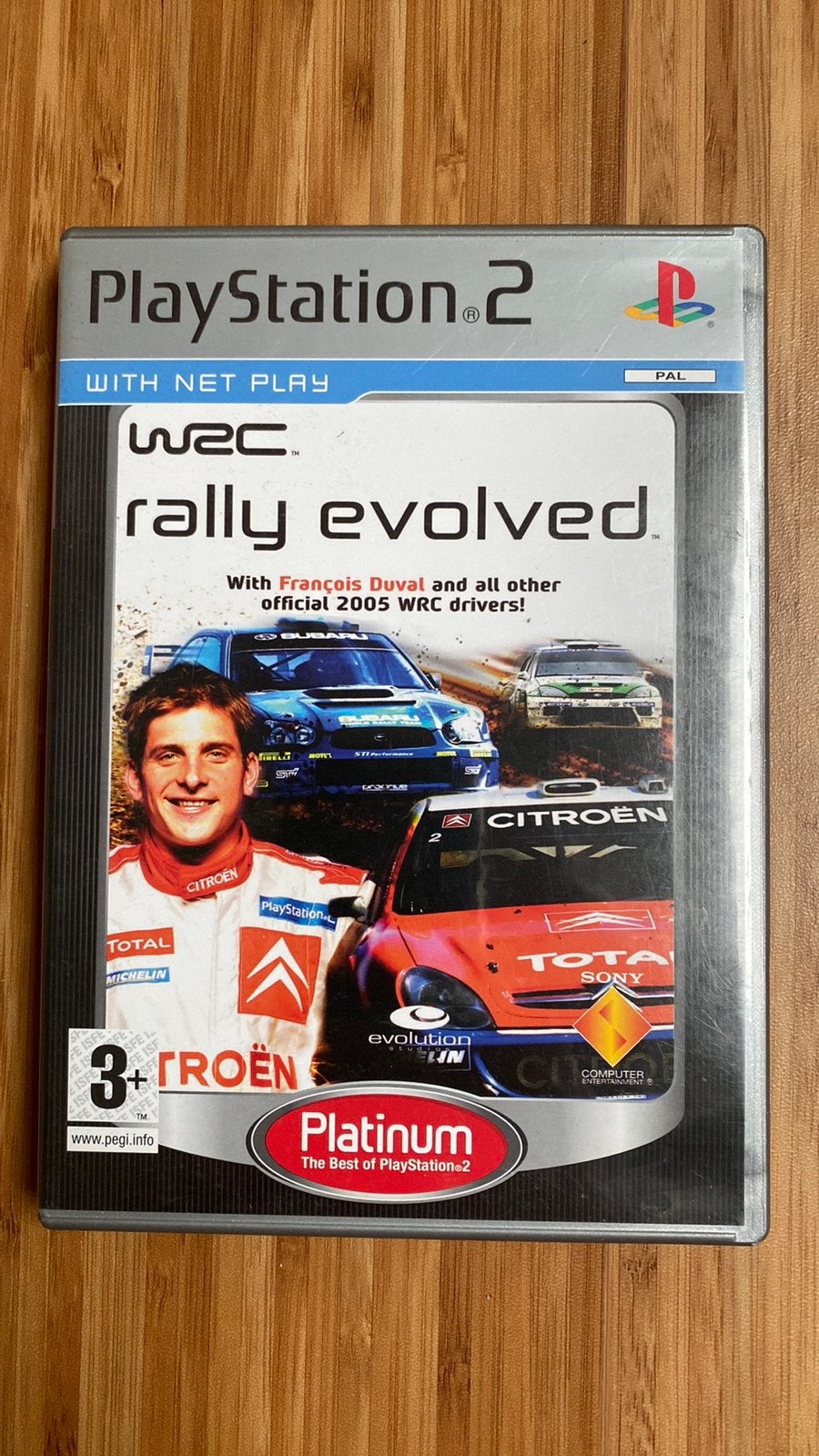 WRC rally evolved 2005 Francois Duval edition PS2, Enlèvement ou Envoi, Comme neuf