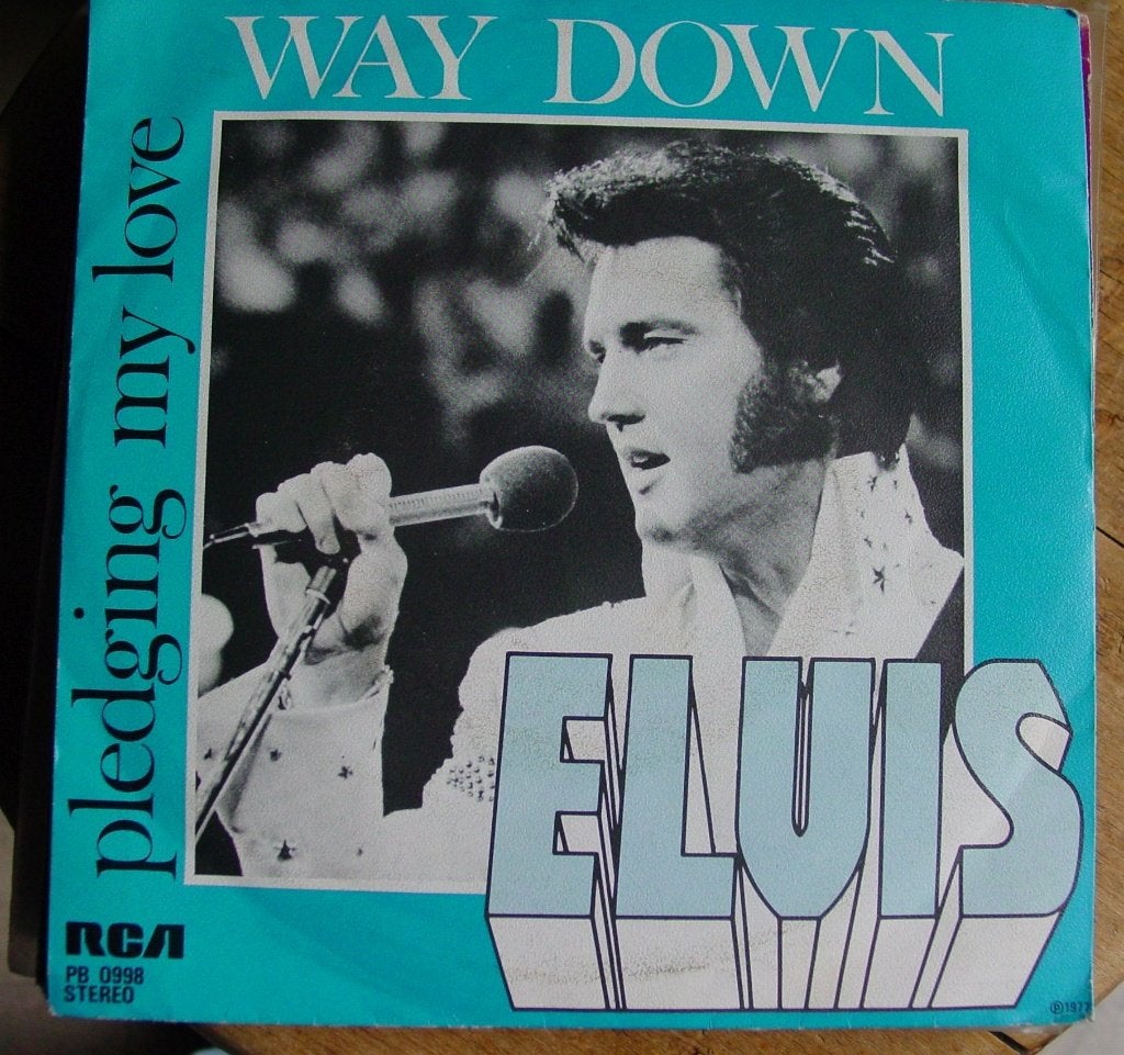 45T 7INCH VINYL SINGLE ELVIS PRESLEY, Enlèvement ou Envoi