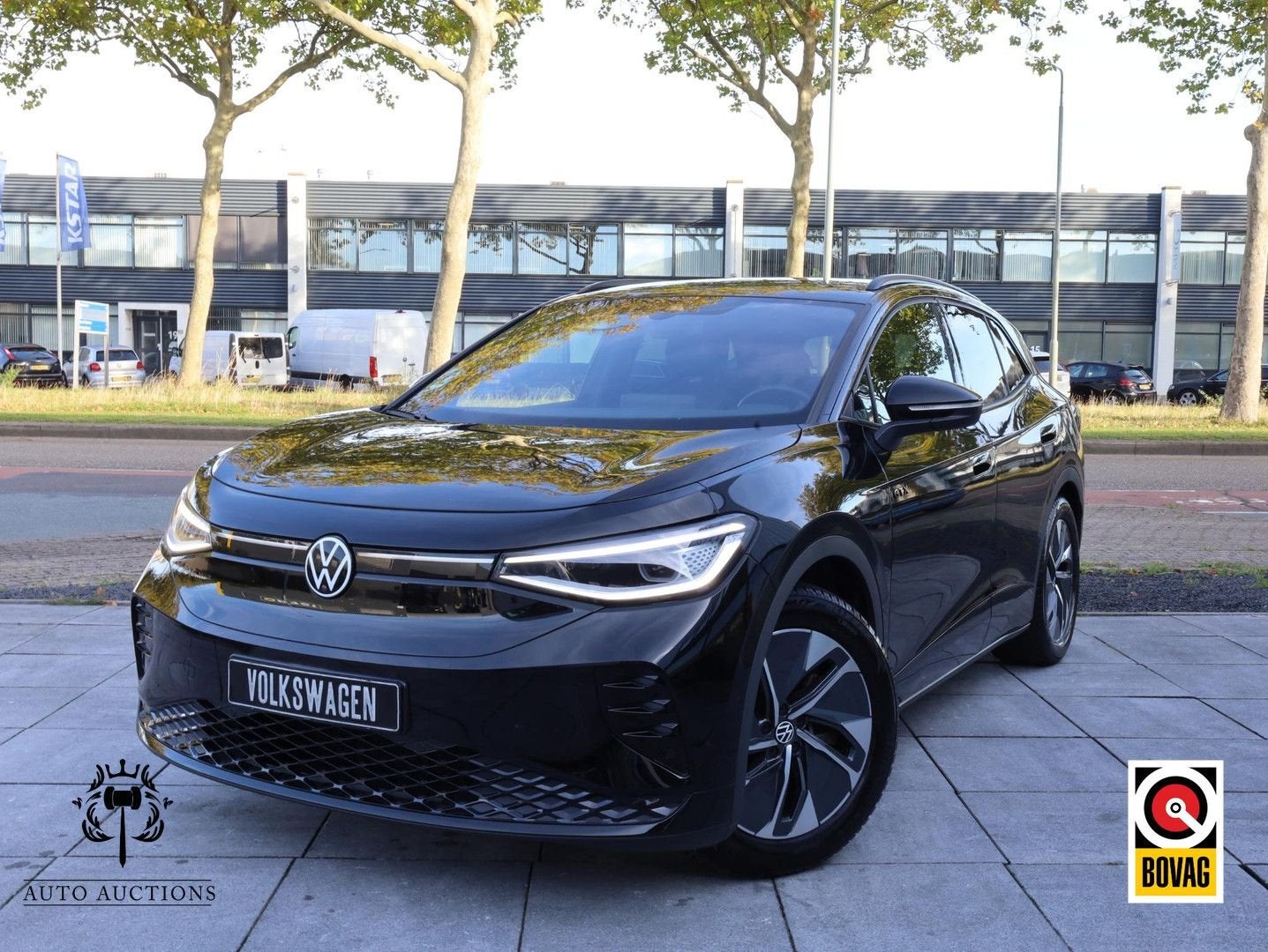 Volkswagen ID.4 GTX 4Motion 77 kWh 220KW | Warmtepomp | 360°, Autos, Achat, Entreprise, Noir, Automatique