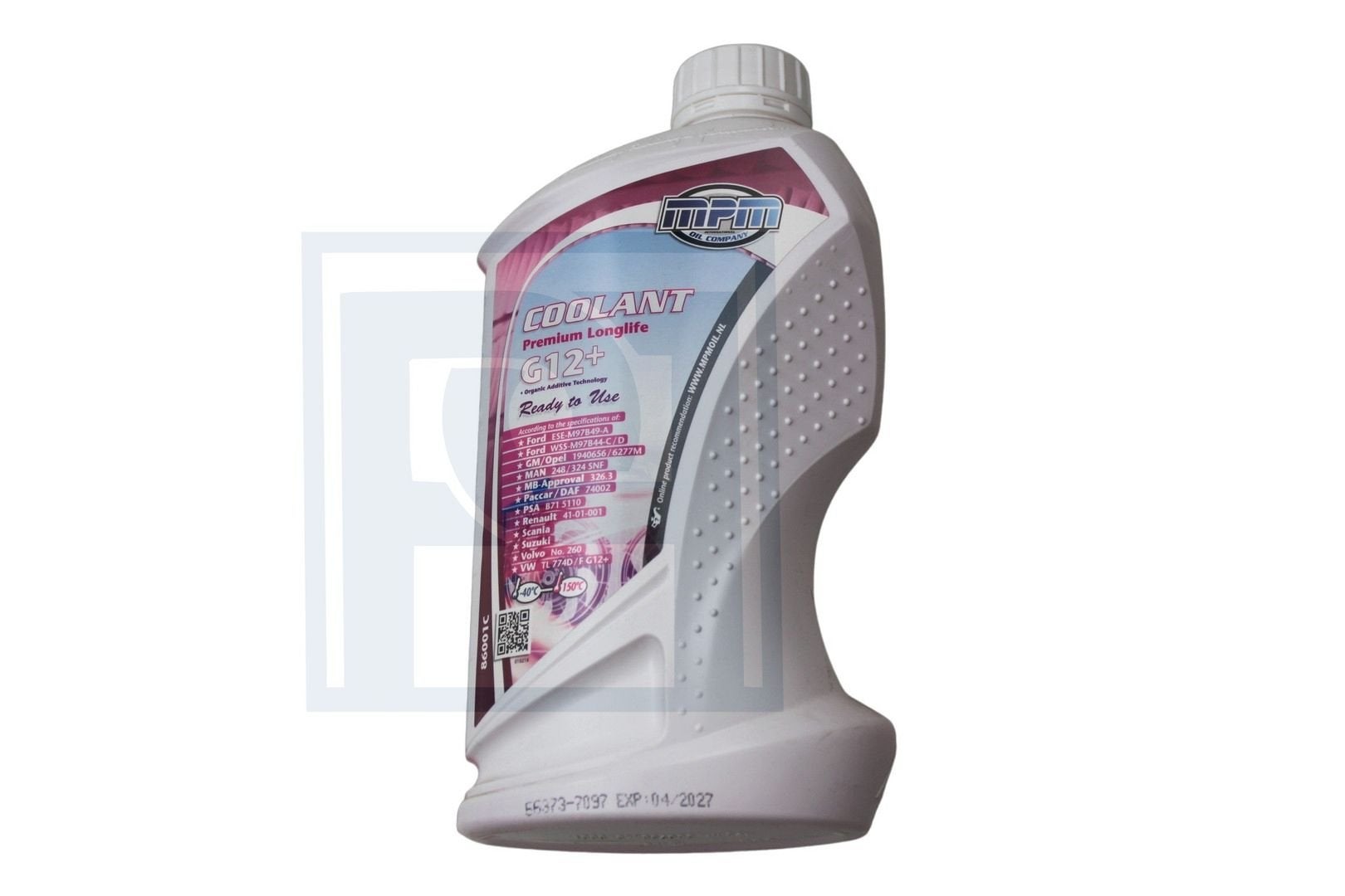 Volvo Koelvloeistof Coolant Premium Longlife G12+ 1 liter ro, Ophalen of Verzenden, Nieuw