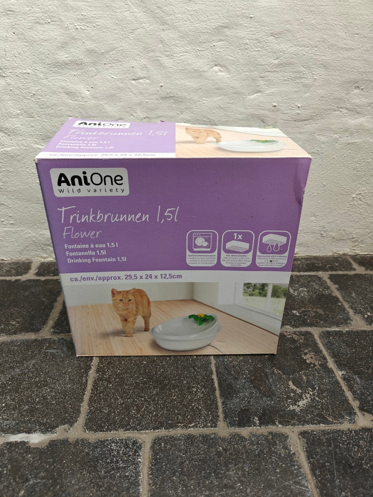 Drinkfontein voor kat, Ophalen, Automatisch, Gebruikt
