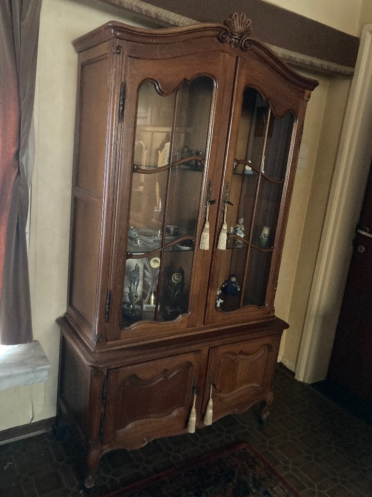 Vitrine kast, Bretoens, Enlèvement, Utilisé, Chêne